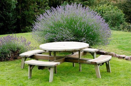 Circular Picnic Table